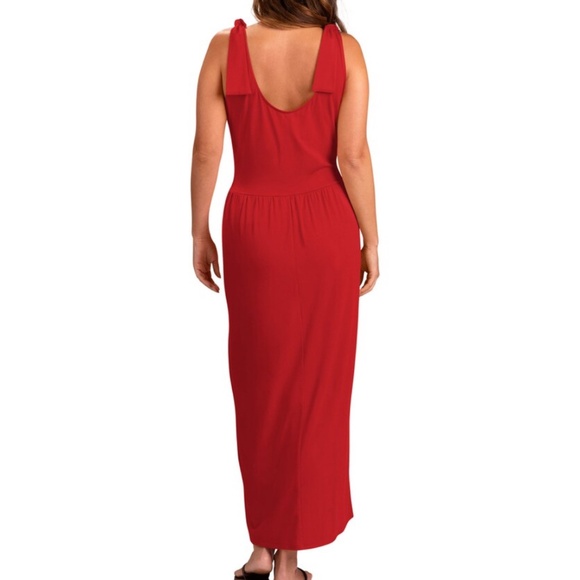 Tampa Bay Buccaneers NFL G-III 4Her by Carl Banks Red Game Over Maxi Dress 2XL - Picture 2 of 12